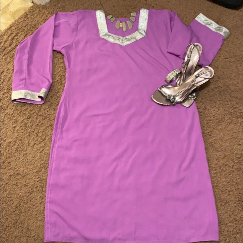 Elegant long sleeve tunic